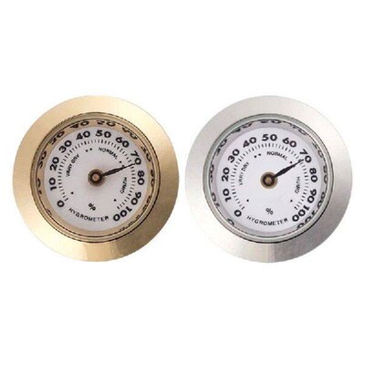 Mini Cigar Hygrometer 28mm Small Round Tool Accessory
