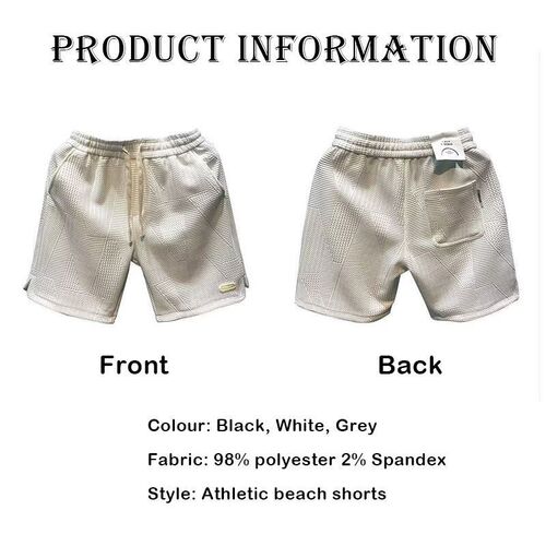 2023 Men Fashion Cotton Blended Solid Color Loosen Up The Wa
