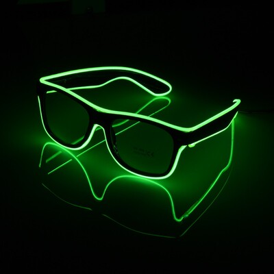 Flashing Glasses EL Wire LED Glasses Glowing Party Supplies