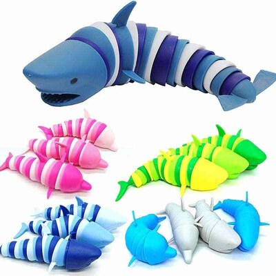 Kids Adults Toys Sress Reliever Fidget Toys Funny Buckle Slu