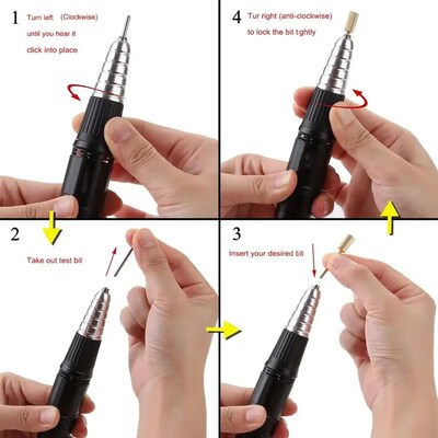 35000RPM Electric Handpiece for Up200 Nail Drill Machine Pro