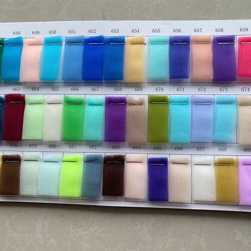 Custom Color 2021 Lavender/Pink/Blue A Line Tulle Long Prom
