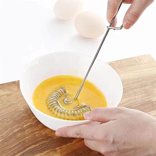 Stainless Steel Spring Egg Whisk, Egg Whisk, Cream And Dough