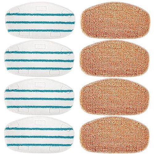 MXZONE 8 Pack Steam Mop Replacement Pads Compatible with