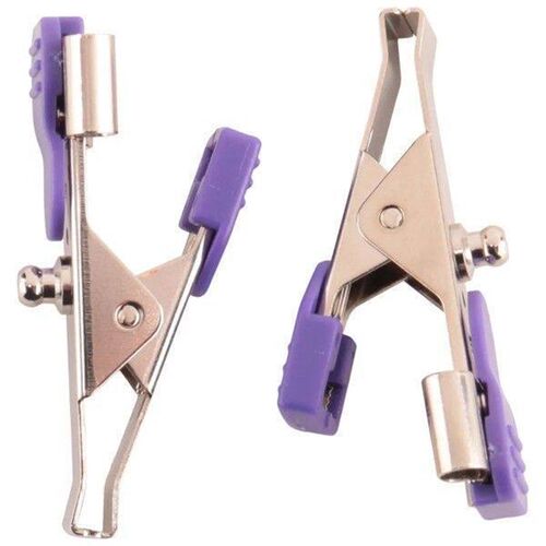A17Z 10Pcs Reusable ECG/EKG Alligator Clip Electrodes for