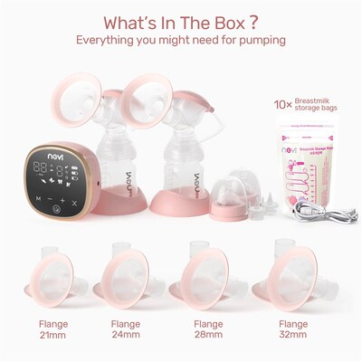 NCVI Manual Wearable Breast Pump  Breastmilk Collector