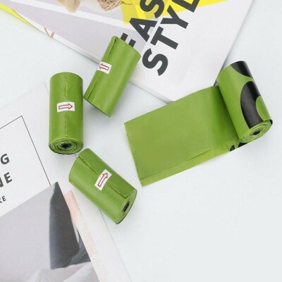 Pet Waste Poop Bags For Dog Leash Dspenser Cat Garbage Bag