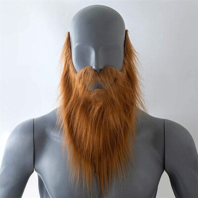Fake Beard Fancy Dress Halloween Costume Party Facial Hair M