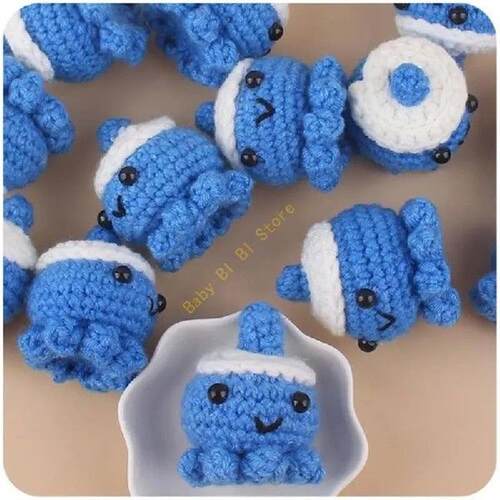 Handmade Crochet Woven Cartoon Decor Super Animal Head