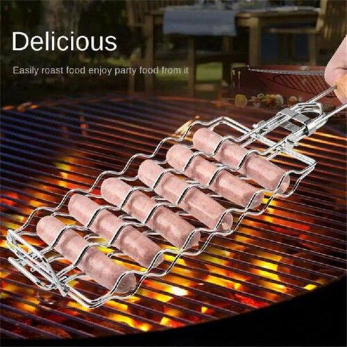 Grill Basket Stainless Steel BBQ Tool Grilling Accessories