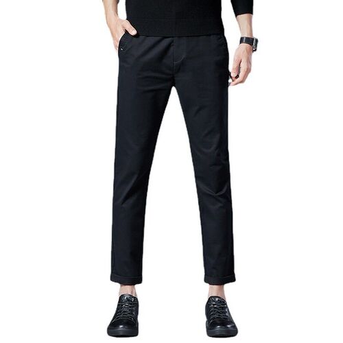 Cotton Mens Casual Pants Spring and Summer New Breathable T