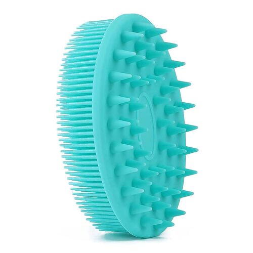 Exfoliating Silicone Body Brush,2 in 1 Bath and Shampoo Brus