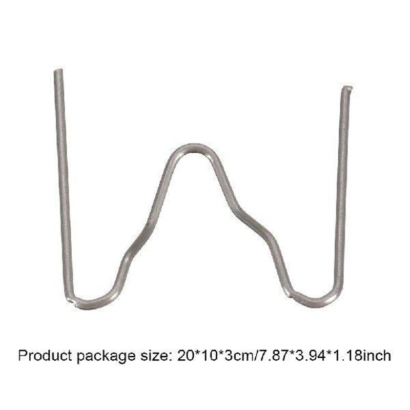500PCS Welding Rods Welding Staples Wave Flat Hot Staples - 实物图