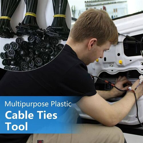 200/1Pcs Nylon Universal Cable Tie Buckle Multipurpose Repla