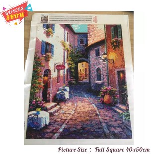 Evershine 5D Diamond Painting Street Full Square&Round Diamo