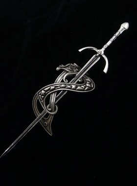 Retro Viking Celtic Dragon Hairpin Sword Hair  For Women Jew