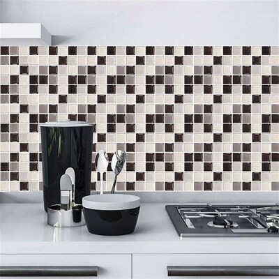 10PCS 3D Crystal Tile Stickers Creativity DIY Waterproof Bat