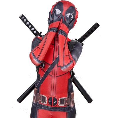 Deadpool Costume Kids Superhero Deadpool Child Cosplay Costu