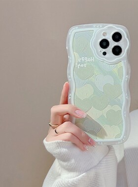 Green Full Case Cover Lens Protector for Iphone 15 14 13 12