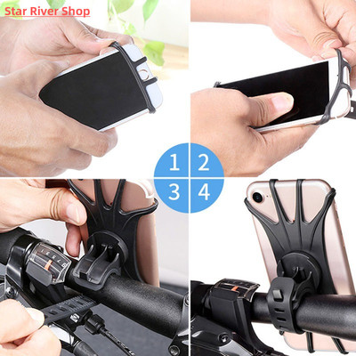 New Bicycle Phone Holder Bicycle Motorcycle Electric Vehicle