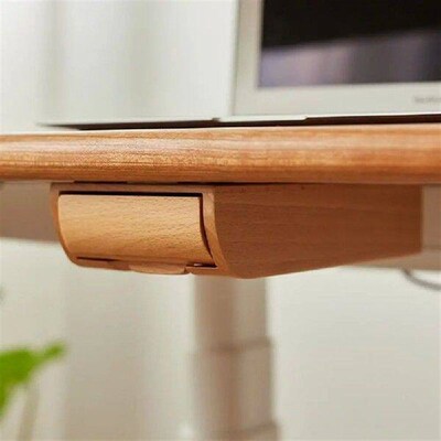 Invisible Storage Box Decoration Bamboo/Walnut Adhesive