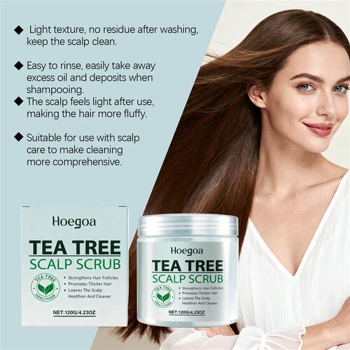 HOEGOA Scalp Scrub Nourishing Hair Cleanse and Oil Control V