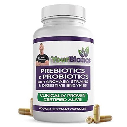 YourBiotics Prebiotics and Probiotics for Women and Men w