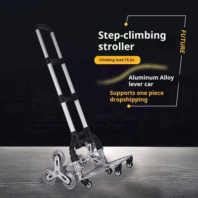 Multifunctional Folding Shopping Cart with Storage Bag Stron