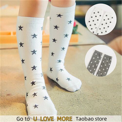 Baby Girls Cartoon Socks Boy Soccer Socks for Girls Cotton
