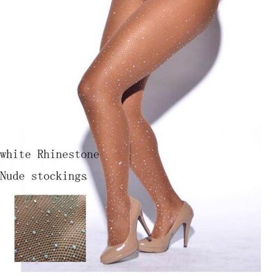Sexy Tights Women Stocking Rhinestone Collant Femme Lenceria