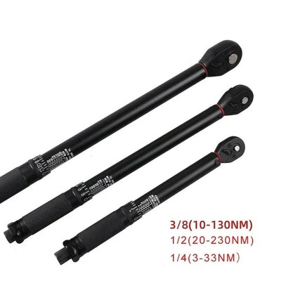 Torque Wrench 1/2 3/8 1/4 Square Drive Preset Bicycle