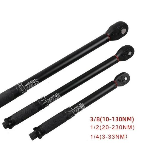 Torque Wrench 1/2 3/8 1/4 Square Drive Preset Bicycle