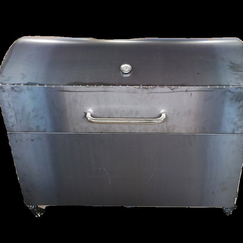 流动烤全羊专用炉子烤羊架子机器无烟带盖全自动烤全羊炭烤箱商用