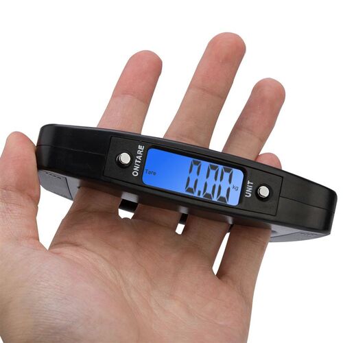 Portable LCD Digital Hanging Scale Luggage Suitcase Baggage