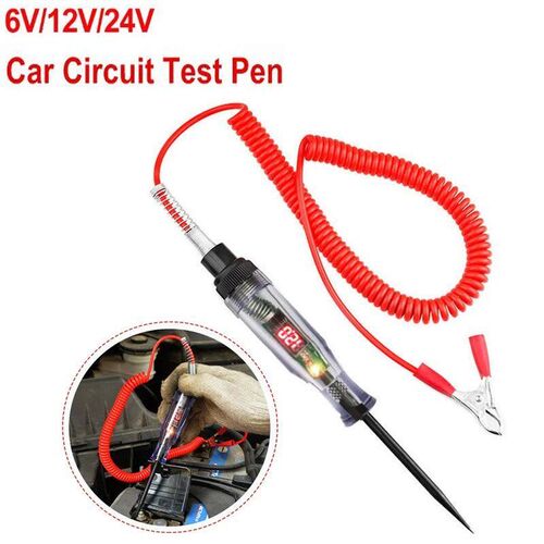 6V 12V 24V Auto Truck Voltage Circuit Tester DC Digital Disp