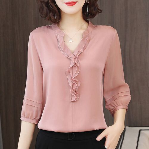 2021 Women New Spring Summer Style Lady Casual Half Lantern
