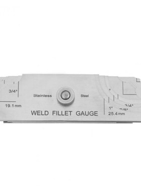 Stainless Steel Welding Gauge Fillet Weld Set Gage Test Ulna