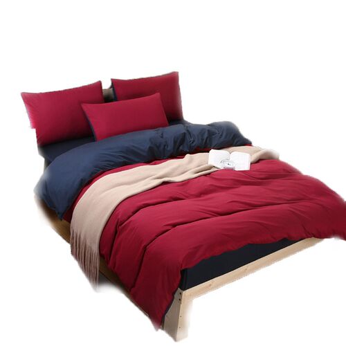 Cotton Bed sheets set quilt cover pillow case bedding 4 sets