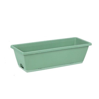 Balcony rectangular vegetable pot potted box large flowerpot