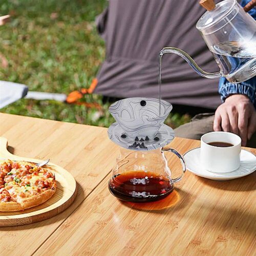 Outdoor Lightweight Folding Tableware Portable Bowl Plates C