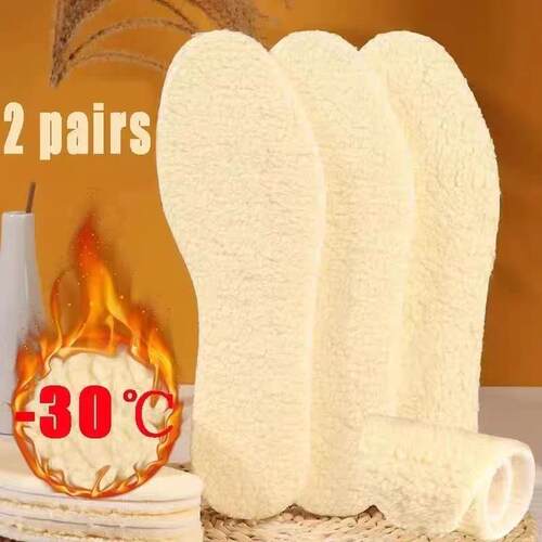 nsole Shoes Boots Shoe Pad Simulation Cashmere Insert Insole