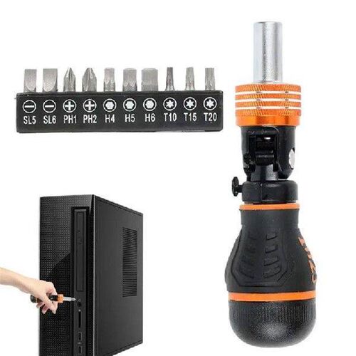 Screw Driver Set Kit Sturdy Steel Screw Driver With 10
