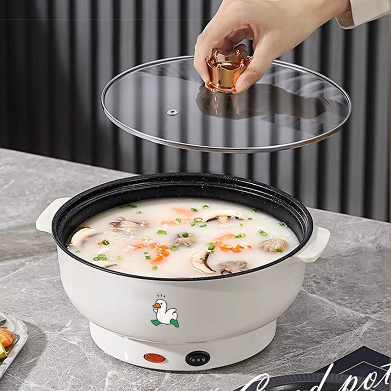 德国全自动电火锅一体炒菜电炒锅多功能料理锅蒸煎炒涮不粘电煮锅,厨房电器,电煮锅,淘宝优惠券,粉丝福利购,淘宝优惠卷