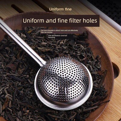 imc hot ball-shape push style tea infuser strainer