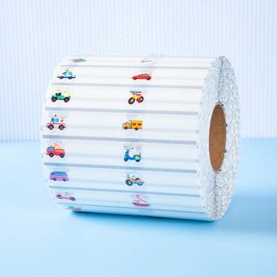 Name Tags Kindergarten Stickers Waterproof Tear Transparent