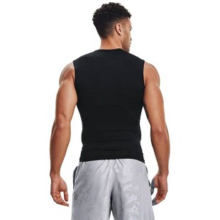 Compression Tank Top Men Gym Shirt Sleeveless Quick Dry Soli