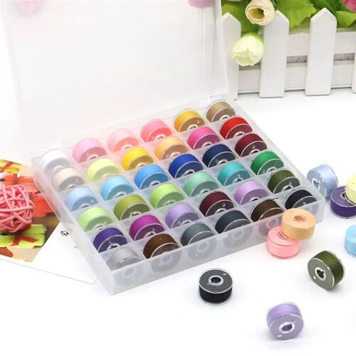 25/36 Color Handmade Embroidery Sewing Threads Polyester Hom