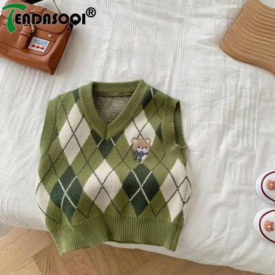 Toddler Baby Girls Boys Knitted Sweater Vest Coat 3M-7Y Kids