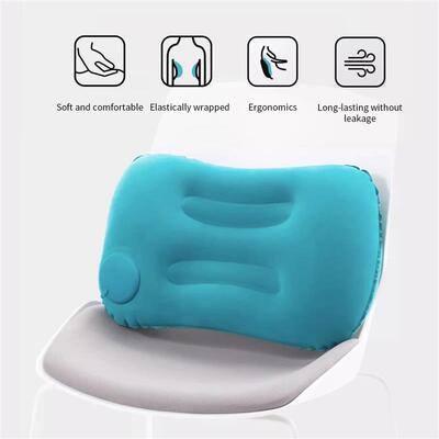 Portable Comfortable Inflatable Pillow, Camping Pillow, Pool