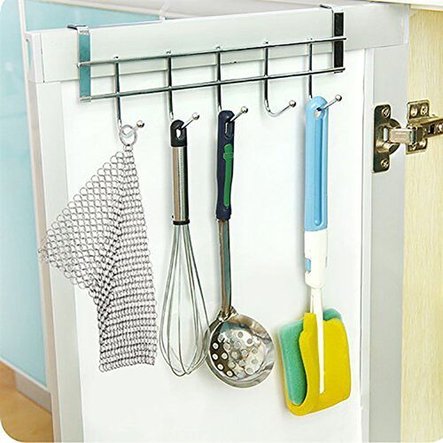Cast Iron Cleaner Kitchen Rust Pot Pans Cleaning Scrubber St